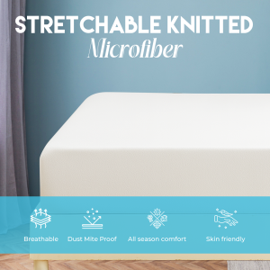 Waterproof and Bed Bug Proof Box Spring  Encasement 110 GSM by FreeStand Threads+ | Bulk Pack of 10